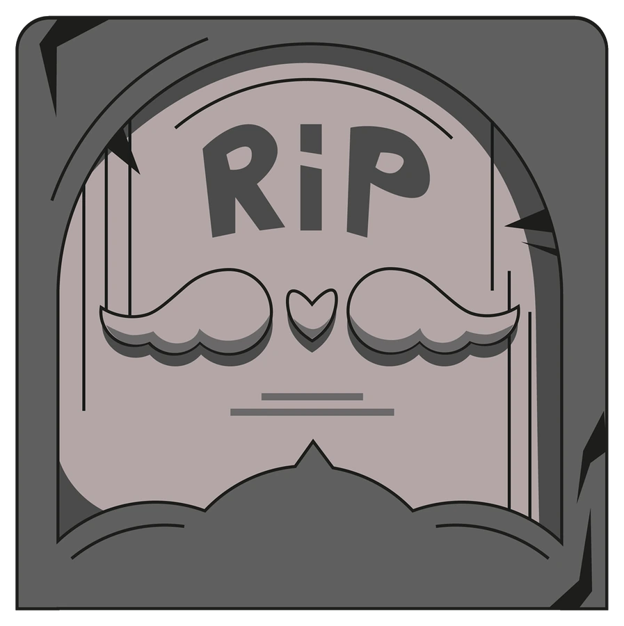 101 Dead Pets RIP destroyed symbol state