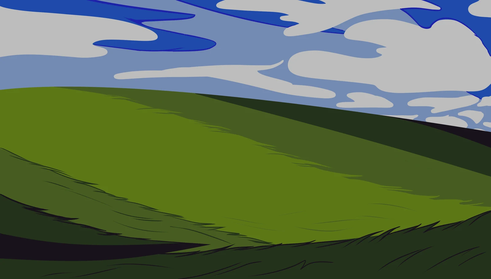 Only Girls bonus hills background