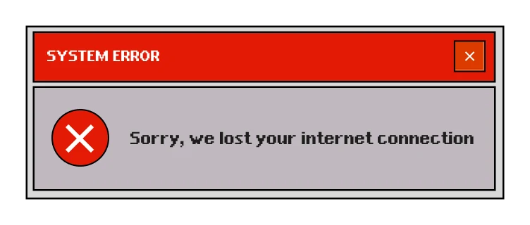 Only Girls connection error screen
