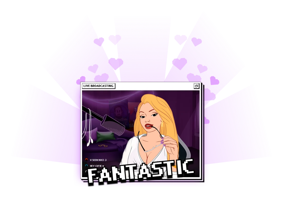 Only Girls Fantastic win screen