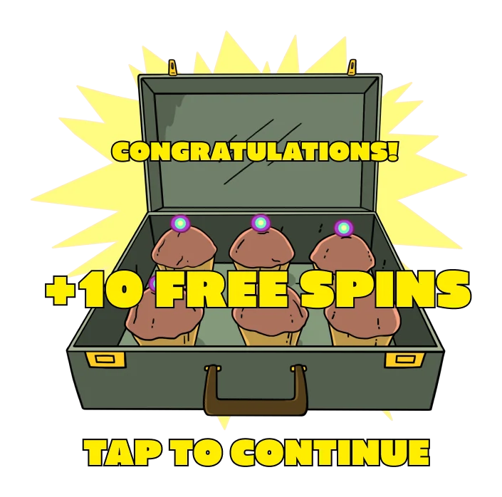 Take My Muffin game state Bonus win