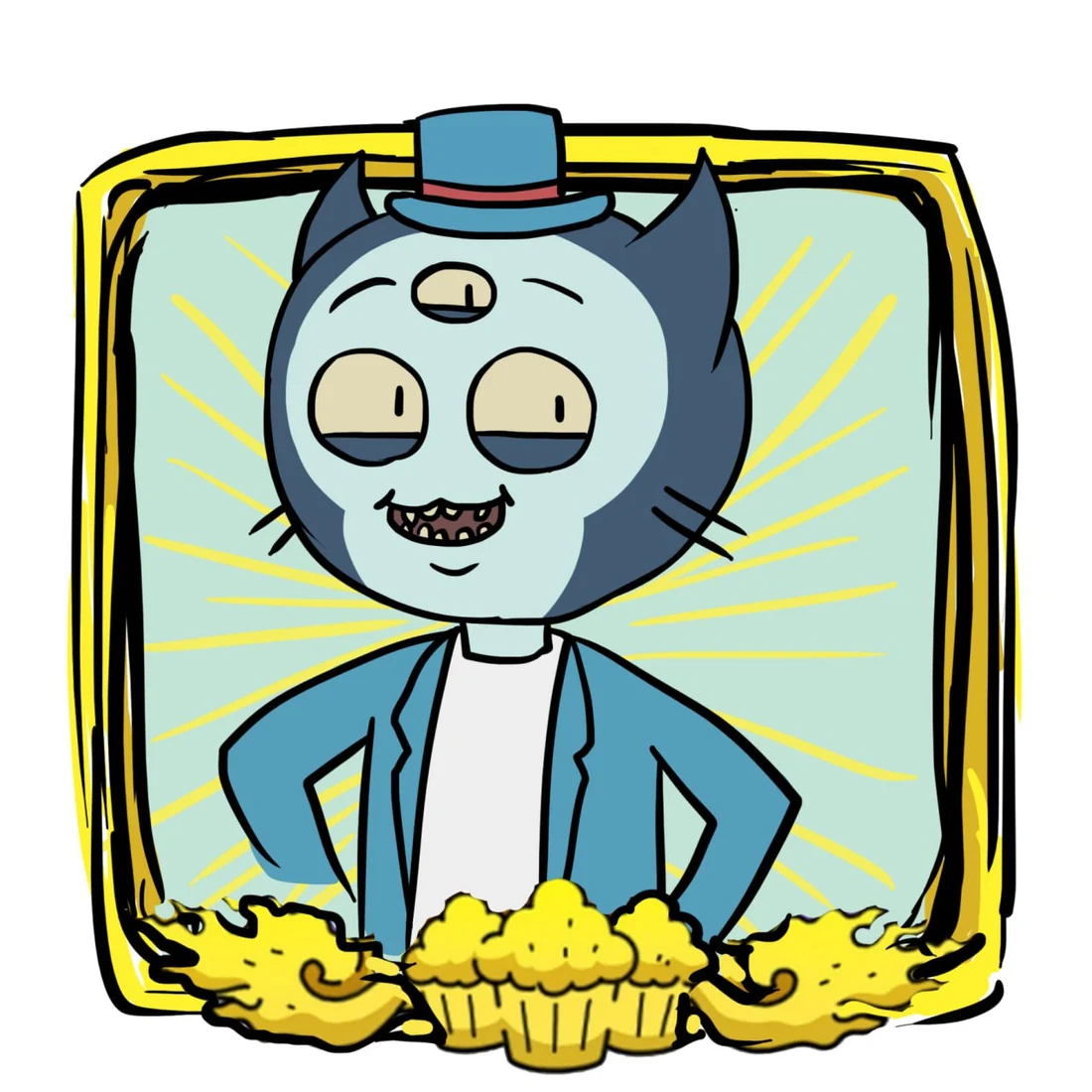 Take My Muffin early symbol sketch 02