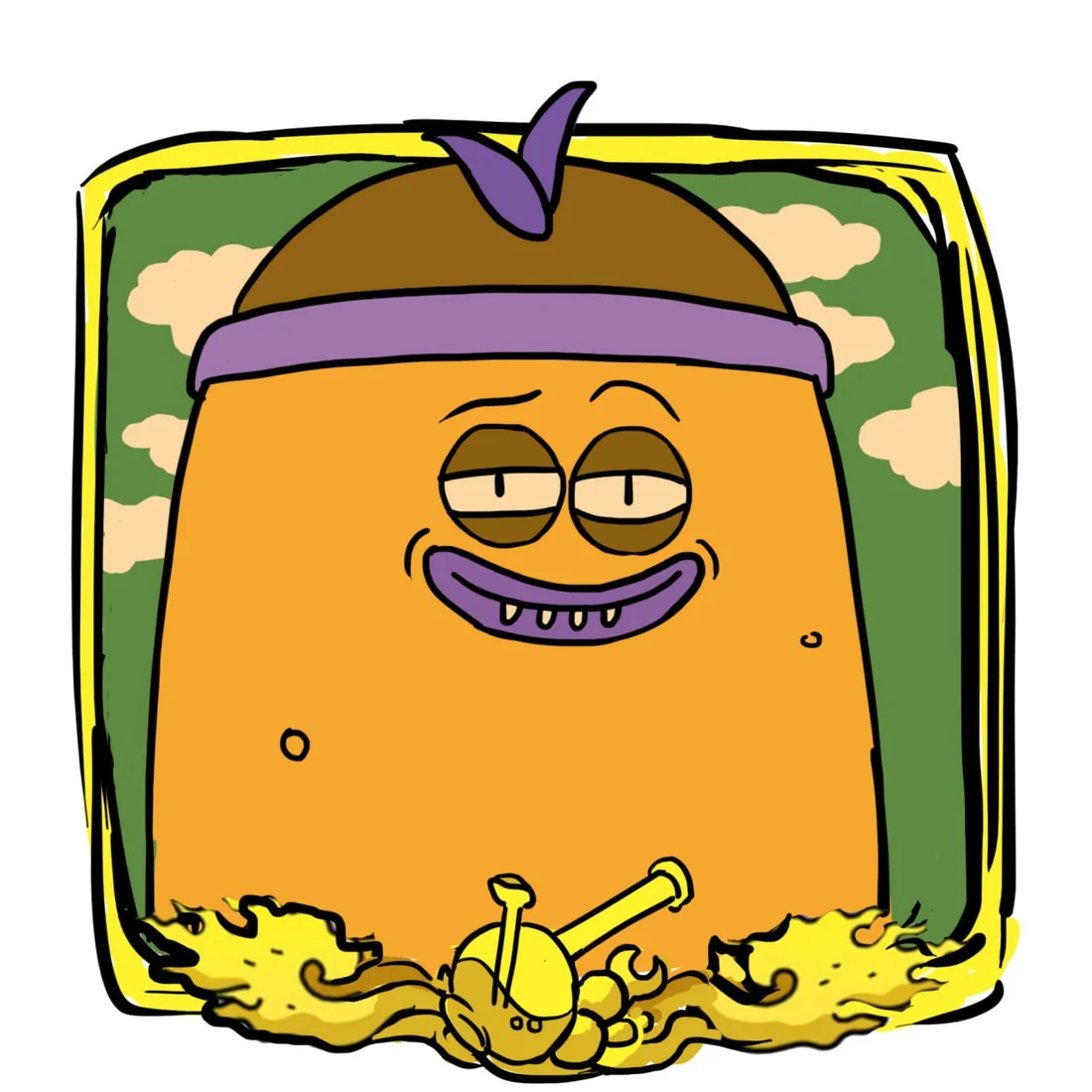 Take My Muffin early symbol sketch 04