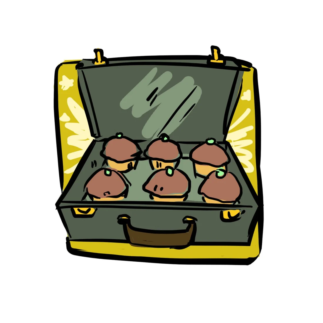 Take My Muffin early symbol sketch 16