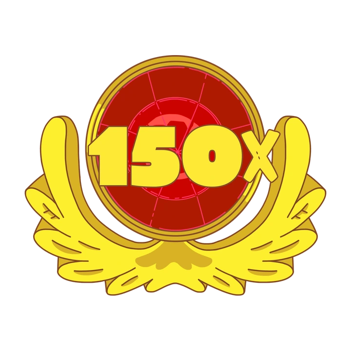 Take My Muffin multiplier 150x symbol