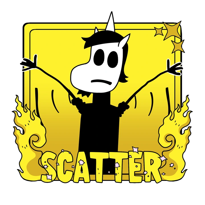 Take My Muffin scatter match gray gold symbol