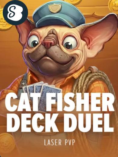 Cat Fisher Deck Duel slot cover