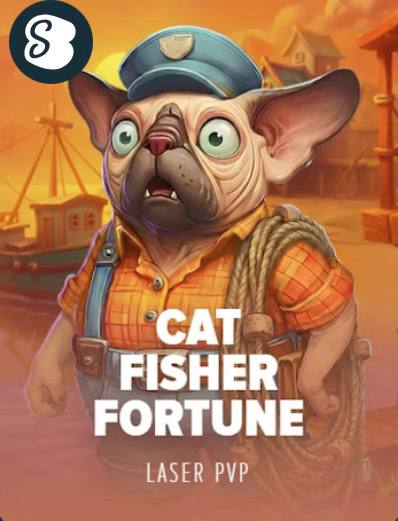Cat Fisher Fortune slot cover